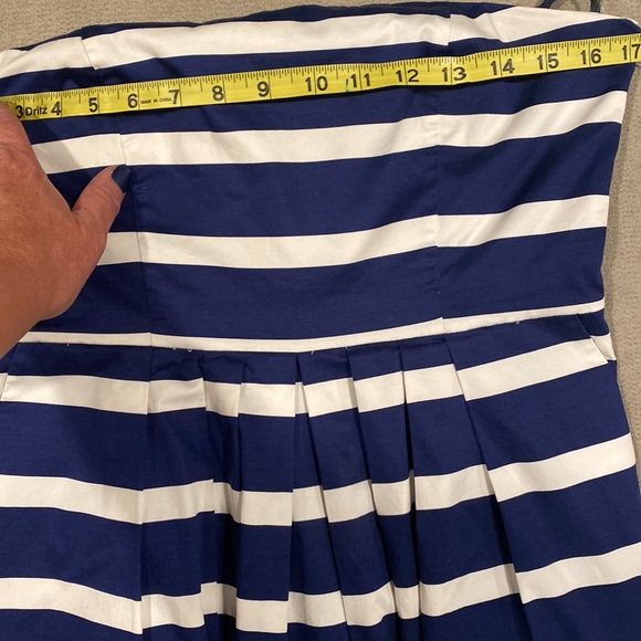 Nautical strapless dress - Picture 7 of 10